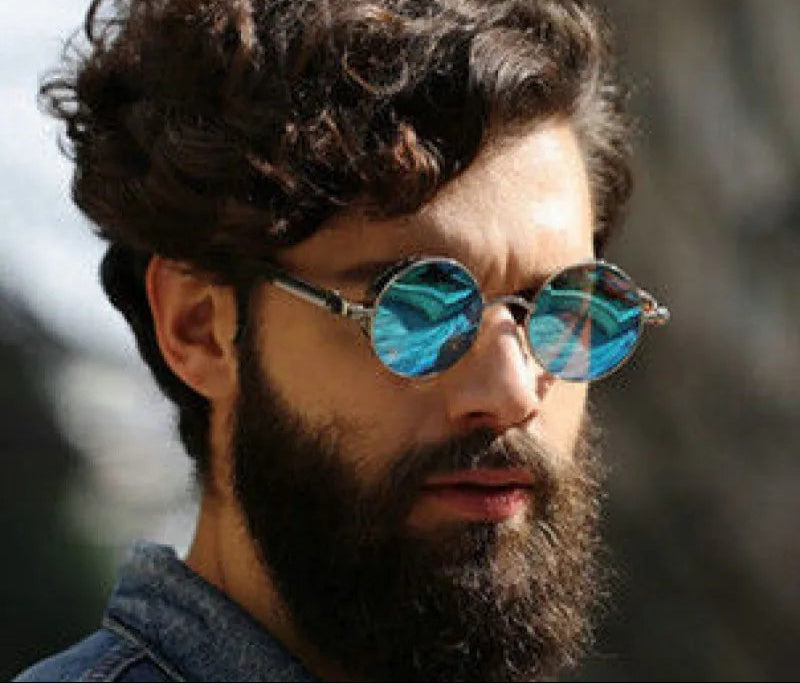 Stylish Retro Cat-Eye Mirror Sunglasses – UV Protection & Bold Color Frames