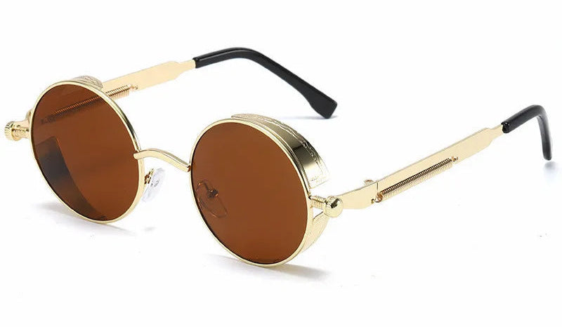 Stylish Retro Cat-Eye Mirror Sunglasses – UV Protection & Bold Color Frames