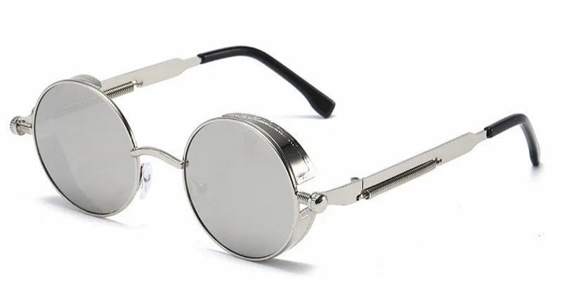 Stylish Retro Cat-Eye Mirror Sunglasses – UV Protection & Bold Color Frames